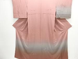 和楽器模様刺繍暈し訪問着